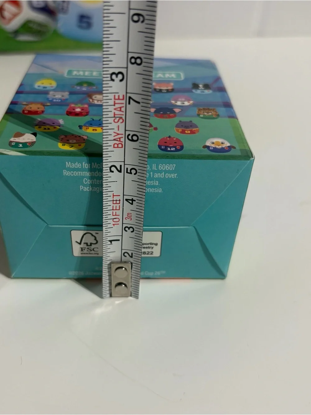 McDonald’s 2026 FIFA World Cup X Squishmallows 17 Donny Happy Meal Toy NEW